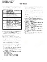 Preview for 8 page of Kenwood KDC-M6024/G Service Manual