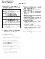 Preview for 8 page of Kenwood KDC-M6024 Service Manual