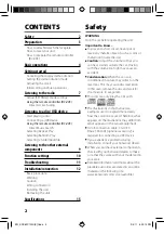 Preview for 2 page of Kenwood KDC-MP102U Instruction Manual