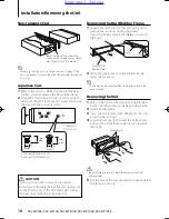 Предварительный просмотр 18 страницы Kenwood KDC-MP1046 Instruction Manual