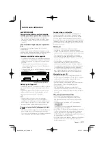 Предварительный просмотр 21 страницы Kenwood KDC-MP145 Instruction Manual