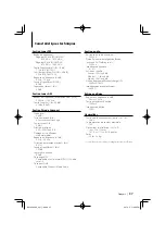 Предварительный просмотр 37 страницы Kenwood KDC-MP145 Instruction Manual