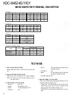 Preview for 6 page of Kenwood KDC-MP222 Service Manual