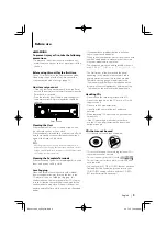 Preview for 3 page of Kenwood KDC-MP243 Instruction Manual