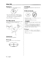 Предварительный просмотр 6 страницы Kenwood KDC-MP3028 Instruction Manual