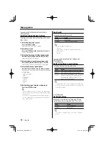 Preview for 18 page of Kenwood KDC-MP3036 Instruction Manual