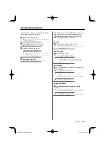 Preview for 25 page of Kenwood KDC-MP3036 Instruction Manual