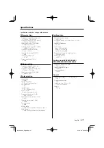 Preview for 27 page of Kenwood KDC-MP3036 Instruction Manual