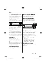 Preview for 5 page of Kenwood KDC-MP332 Instruction Manual