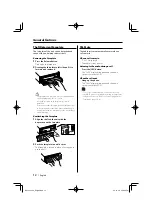 Preview for 12 page of Kenwood KDC-MP332 Instruction Manual