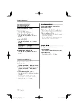 Preview for 14 page of Kenwood KDC-MP332 Instruction Manual