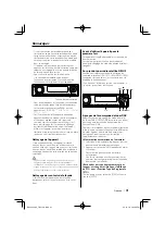 Preview for 41 page of Kenwood KDC-MP332 Instruction Manual