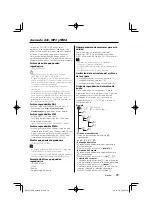 Preview for 79 page of Kenwood KDC-MP332 Instruction Manual