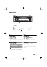 Preview for 7 page of Kenwood KDC-MP333V Instruction Manual