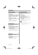 Preview for 12 page of Kenwood KDC-MP333V Instruction Manual