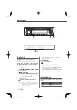 Preview for 16 page of Kenwood KDC-MP333V Instruction Manual