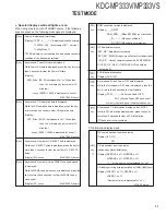 Preview for 11 page of Kenwood KDC-MP333V Service Manual