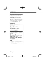 Предварительный просмотр 14 страницы Kenwood KDC-MP4026V Instruction Manual