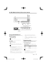 Предварительный просмотр 15 страницы Kenwood KDC-MP4026V Instruction Manual