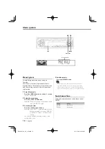 Предварительный просмотр 18 страницы Kenwood KDC-MP4026V Instruction Manual