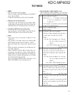 Preview for 11 page of Kenwood KDC-MP4032 Service Manual