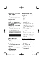 Preview for 11 page of Kenwood KDC-MP4039 Instruction Manual