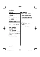 Предварительный просмотр 16 страницы Kenwood KDC-MP425 Instruction Manual