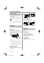 Предварительный просмотр 52 страницы Kenwood KDC-MP425 Instruction Manual