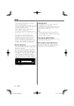 Preview for 4 page of Kenwood KDC-MP435U Instruction Manual