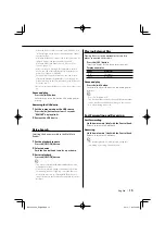 Preview for 15 page of Kenwood KDC-MP435U Instruction Manual