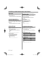 Preview for 16 page of Kenwood KDC-MP435U Instruction Manual