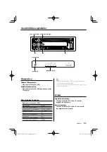 Preview for 43 page of Kenwood KDC-MP435U Instruction Manual