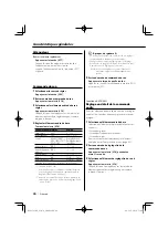 Preview for 44 page of Kenwood KDC-MP435U Instruction Manual