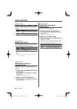 Preview for 62 page of Kenwood KDC-MP435U Instruction Manual