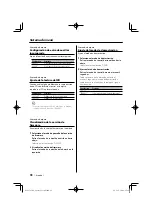 Preview for 98 page of Kenwood KDC-MP435U Instruction Manual