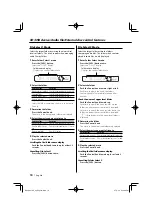 Preview for 18 page of Kenwood KDC-MP436U Instruction Manual