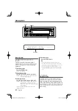 Preview for 20 page of Kenwood KDC-MP436U Instruction Manual