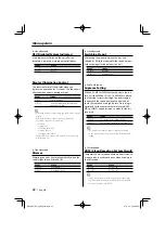 Preview for 22 page of Kenwood KDC-MP436U Instruction Manual