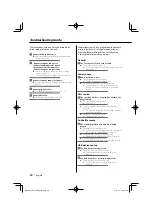 Preview for 30 page of Kenwood KDC-MP436U Instruction Manual