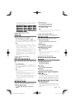 Preview for 9 page of Kenwood KDC-MP443U Instruction Manual