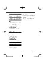 Предварительный просмотр 9 страницы Kenwood KDC-MP5029 Instruction Manual