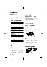 Preview for 10 page of Kenwood KDC-MP5029 Instruction Manual