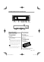 Предварительный просмотр 15 страницы Kenwood KDC-MP5029 Instruction Manual