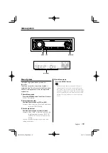 Предварительный просмотр 19 страницы Kenwood KDC-MP5029 Instruction Manual