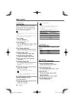 Preview for 20 page of Kenwood KDC-MP5029 Instruction Manual