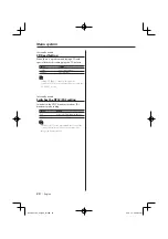 Preview for 20 page of Kenwood KDC-MP5029V Instruction Manual