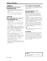 Preview for 4 page of Kenwood KDC-MP5032 Instruction Manual