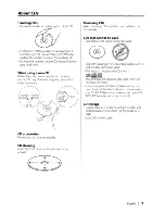 Preview for 7 page of Kenwood KDC-MP5032 Instruction Manual