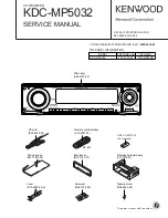 Preview for 1 page of Kenwood KDC-MP5032 Service Manual