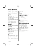 Preview for 8 page of Kenwood KDC-MP5033 Instruction Manual